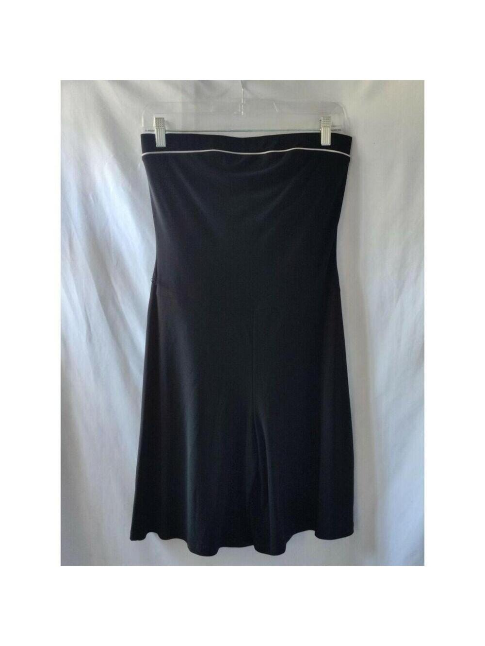 White House Black Market Strapless Cropped Jumpsuit Size Small